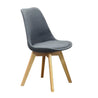 JASON-FF Grey Fabric - Accent Chair - RedOAK - Red Oak Furniture