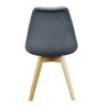 JASON-FF Grey Fabric - Accent Chair - RedOAK - Red Oak Furniture