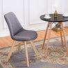 JASON-FF Grey Fabric - Accent Chair - RedOAK - Red Oak Furniture