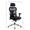 OPTIMUS Black - Office Chair - RedOAK - Red Oak Furniture